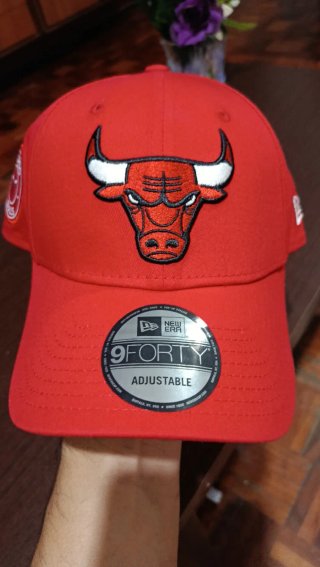 Gorra New Era Chicago Bulls Roja