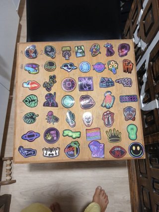 15 pegatinas variadas por 5€