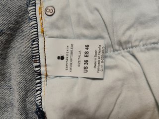 Vaqueros Capitan Denim Skinny Hombre