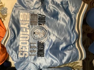 Chaqueta Varsity Seoul 1991 Hongdae College