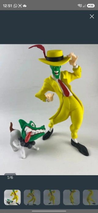 Figuras The Mask y Milo