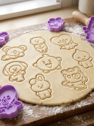 Set de Cortadores de Galletas BT21