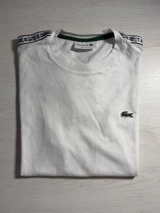 Camiseta Lacoste Blanca