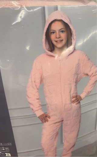 Mono Pijama infantil color Rosa