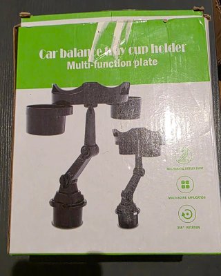 Bandeja Portavasos Multifunción para Coche