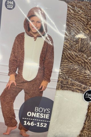 Pijama Mono Infantil Oso Talla 146-152