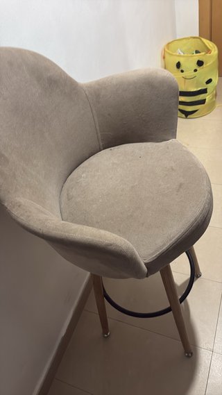 Sedia da bar beige