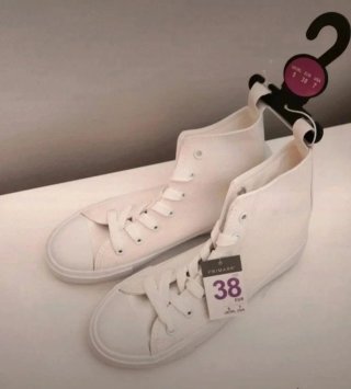 Botines Blancos Primark Talla 38