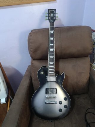 Harley Benton SC-550 II Silver Burst Guitarra