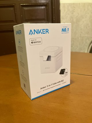 Cargador Anker 3-in-1 Cube con Qi2