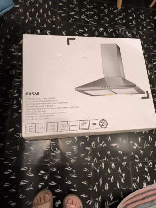 Campana Extractora CHS60 Acero Inoxidable