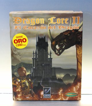 Videojuego PC: Dragon Lore II. Cryo, 1996. Caja Grande.