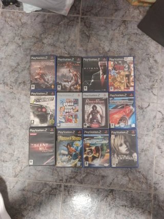 Lote de 12 Giochi PS2 (PlayStation 2)
