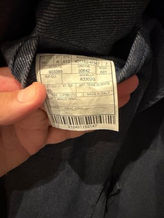 Americana Boglioli azul talla 58