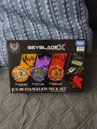 Beyblade X CX-00 Evangelion Deck Set