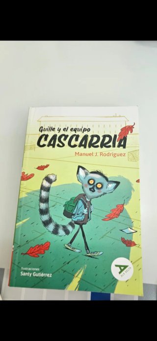 Libro Guille y el equipo Cascarria