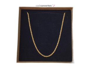 cadena oro 18k 30cm