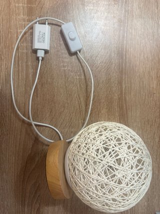 2x Lámpara LED de mesita de noche.