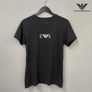 Camiseta Emporio Armani Negra Talla S - Original