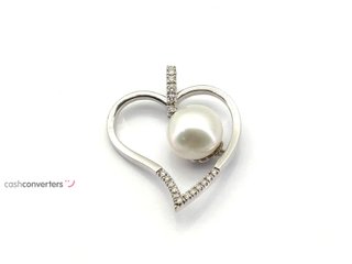 colgante oro 18k con piedra con diamante