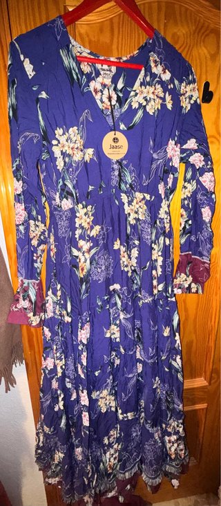 Vestido largo Jaase estampado