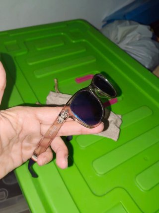 Gafas de sol Ray-Ban Aviator Doradas Azules