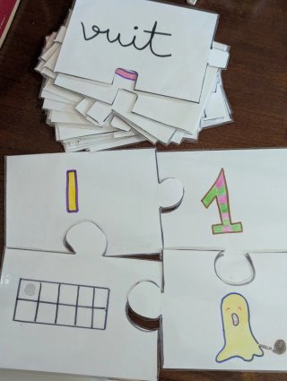 ​Lote 5 juegos lógica, mates y lenguaje plastifica