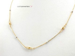 cadena oro 18k 22cm