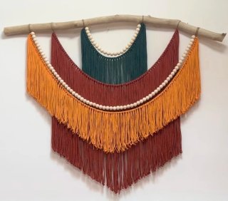 Tapiz de Macramé Artesanal