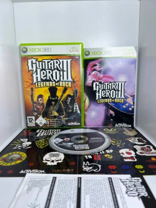 Guitar Hero III Completo Pegatinas Xbox 360 PAL