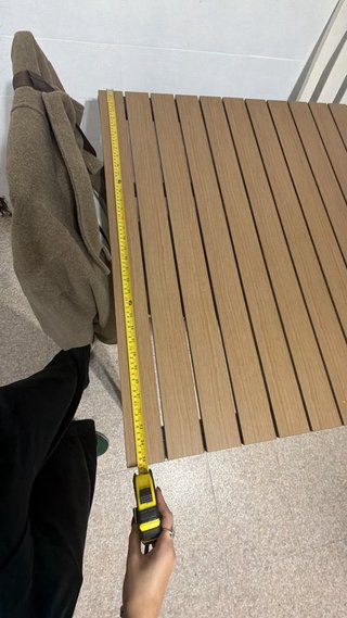 Tavolo da Giardino con Struttura in Metallo / UTILIZZO DI 1 MESE