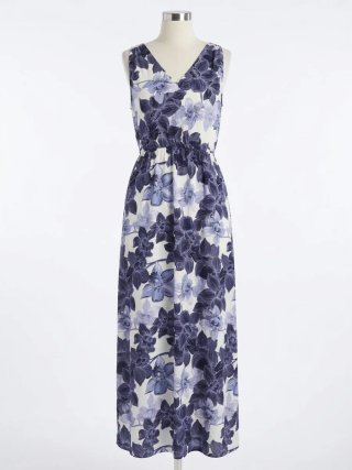 Vestido Largo de Verano Estampado