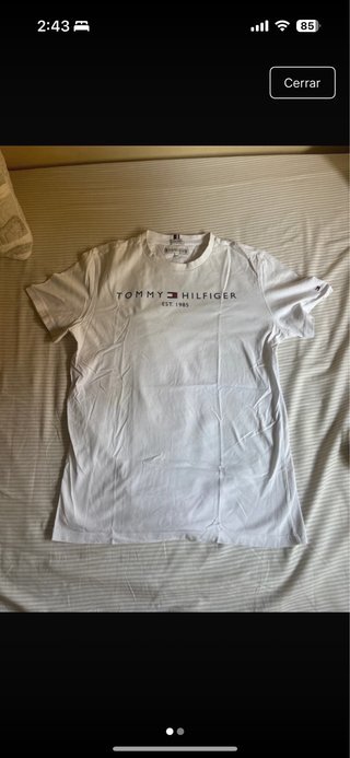 Camiseta Tommy Hilfiger Blanca