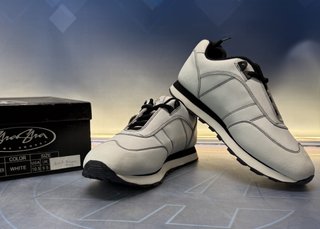 Zapatillas Sha Sha modelo Skull Jogger. Blanco. Talla 44.