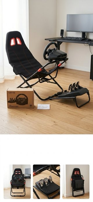 Postazione Sim Racing Vevor + Logitech G29