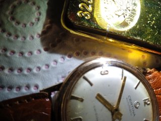 Reloj Certina Automático + Mechero Oro 18k
