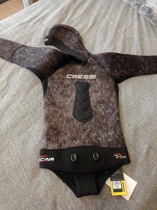☸️Chaqueta + pantalón neopreno cressi tracina 7 m