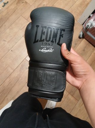 Guantes de Boxeo Leone 1947 Black Edition