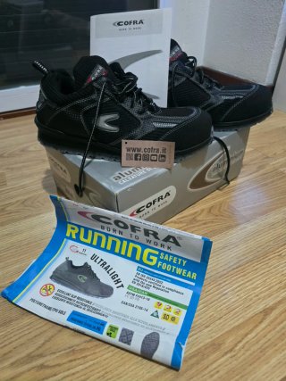 Zapatos de seguridad Cofra Running Ultralight