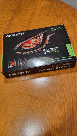 Gigabyte GeForce GTX 1070 WINDFORCE OC 8G