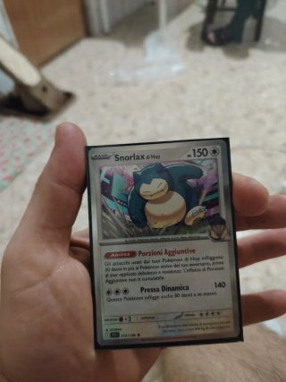 Carta Pokémon Snorlax di Hop 117/159