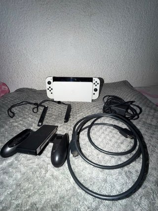 Nintendo Switch Blanca Completa