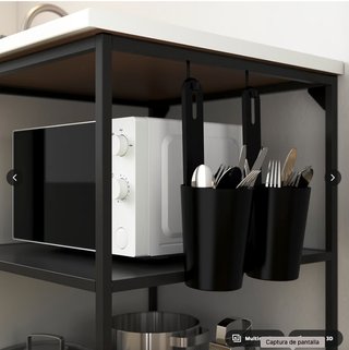 Struttura ENHET IKEA Antracite 60x60x75cm