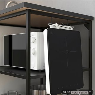 Struttura ENHET IKEA Antracite 60x60x75cm