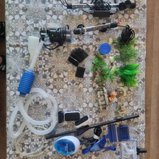 Acuario con mueble 25L