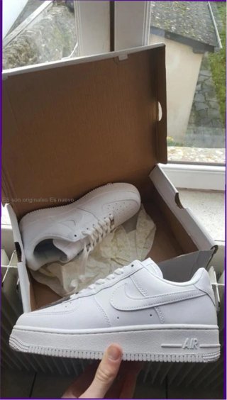 Nike Air Force 1 Low '07 Blancas Talla 44