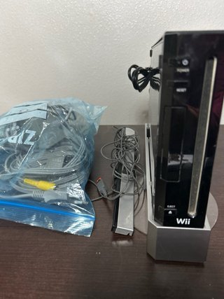 Consola Nintendo Wii Negra