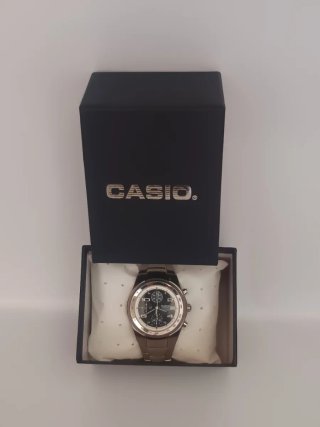 Casio Edifice EF-501 cronógrafo negro acero 100M