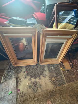 2 Ventanas Velux de Madera