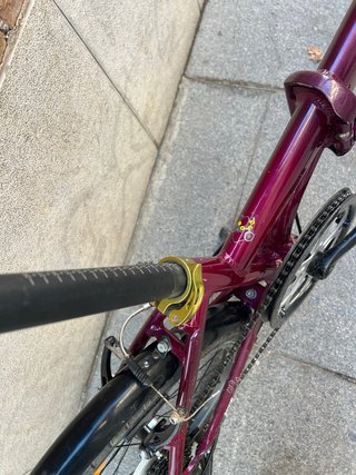 Bicicleta Plegable Btwin de Aluminio